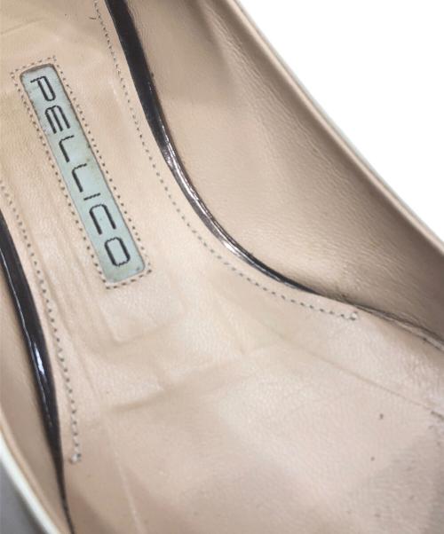 PELLICO（ペリーコ）PELLICO (ペリーコ) フラットパンプス ベージュ サイズ:36の古着・服飾アイテム