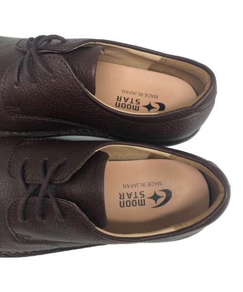 moon star（ムーンスター）moon star (ムーンスター) 3ホールレザーシューズ ブラウン サイズ:22.5の古着・服飾アイテム