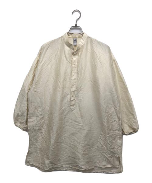 liwan（リワン）LIWAN (リワン) プルオーバーシルクブラウス ベージュ サイズ:表記無しの古着・服飾アイテム