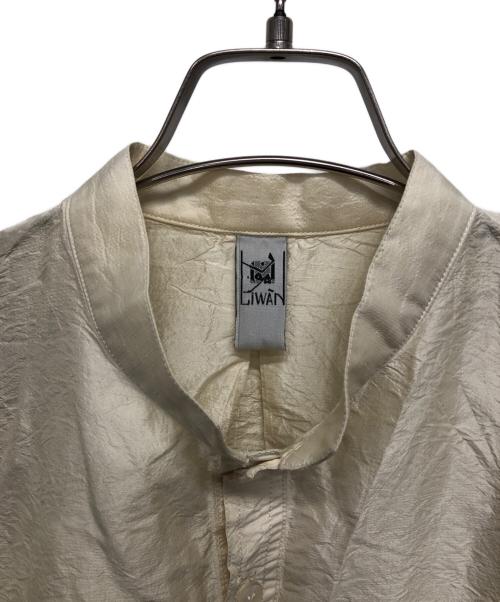 liwan（リワン）LIWAN (リワン) プルオーバーシルクブラウス ベージュ サイズ:表記無しの古着・服飾アイテム