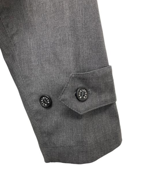 MACKINTOSH（マッキントッシュ）MACKINTOSH (マッキントッシュ) LORO PIANA (ロロピアーナ) トレンチコート グレー サイズ:40の古着・服飾アイテム