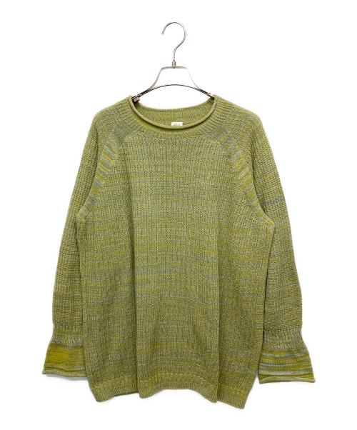 tamaki niime（タマキ ニイメ）tamaki niime (タマキ ニイメ) PO knit グリーン サイズ:2の古着・服飾アイテム