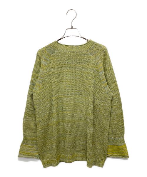 tamaki niime（タマキ ニイメ）tamaki niime (タマキ ニイメ) PO knit グリーン サイズ:2の古着・服飾アイテム
