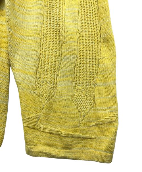 tamaki niime（タマキ ニイメ）tamaki niime (タマキ ニイメ) ニットパンツ イエロー サイズ:表記なしの古着・服飾アイテム