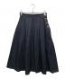 MACKINTOSH PHILOSOPHY（マッキントッシュ フィロソフィー）の古着「コットンリネンデニムプリーツスカート」｜インディゴ