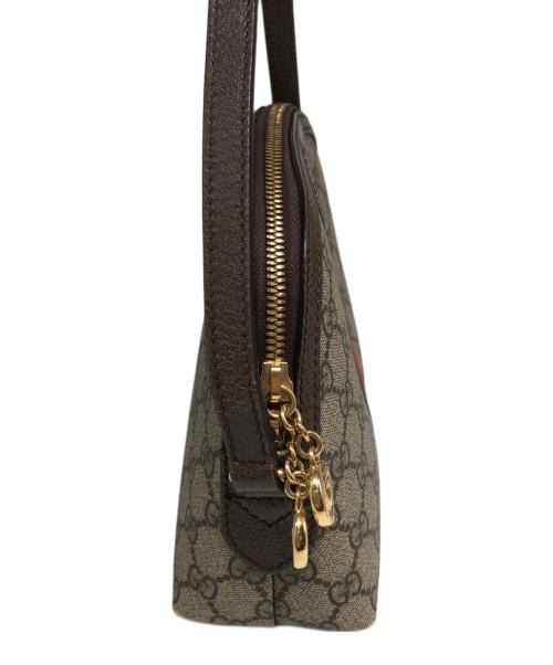 GUCCI（グッチ）GUCCI (グッチ) オフディアGGショルダーバッグ ブラウンの古着・服飾アイテム