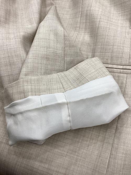 AMOMENTO（アモーメント）AMOMENTO (アモーメント) オーバーサイズテーラードジャケット アイボリー サイズ:1の古着・服飾アイテム