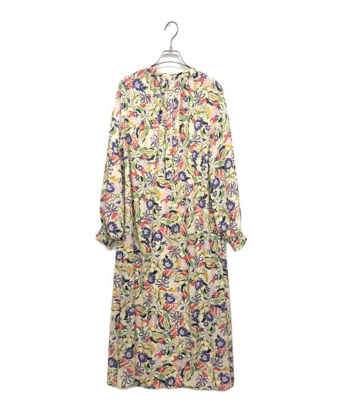 journal standard L'essage（ジャーナルスタンダード レサージュ）journal standard L'essage (ジャーナルスタンダード レサージュ) フラワープリントワンピース グリーン サイズ:表記なしの古着・服飾アイテム