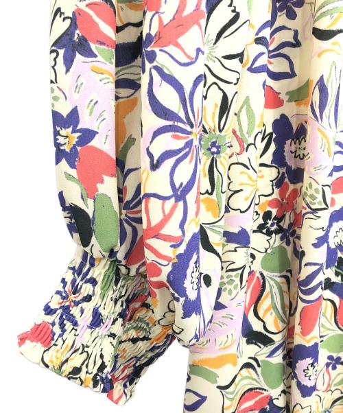 journal standard L'essage（ジャーナルスタンダード レサージュ）journal standard L'essage (ジャーナルスタンダード レサージュ) フラワープリントワンピース グリーン サイズ:表記なしの古着・服飾アイテム