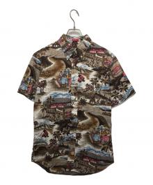 reyn spooner（レイン スプナー）の古着「90sアロハシャツ」｜ブラウン