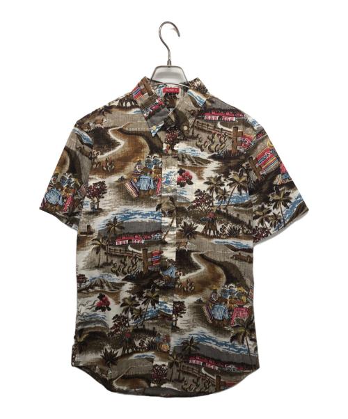 reyn spooner（レイン スプナー）reyn spooner (レイン スプナー) 90sアロハシャツ ブラウン サイズ:Sの古着・服飾アイテム