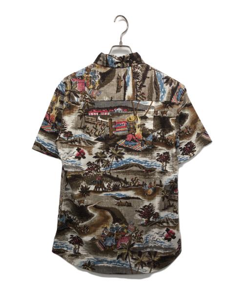 reyn spooner（レイン スプナー）reyn spooner (レイン スプナー) 90sアロハシャツ ブラウン サイズ:Sの古着・服飾アイテム