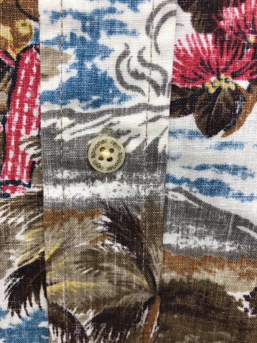 reyn spooner（レイン スプナー）reyn spooner (レイン スプナー) 90sアロハシャツ ブラウン サイズ:Sの古着・服飾アイテム