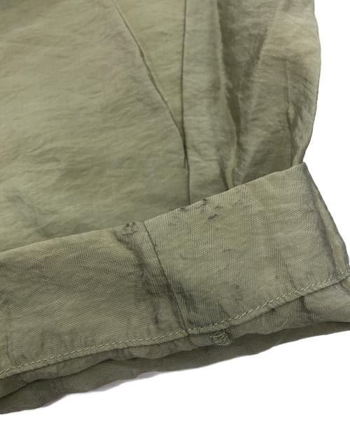 TODAYFUL（トゥデイフル）TODAYFUL (トゥデイフル) Satin Easy Pants 黄緑 サイズ:38の古着・服飾アイテム