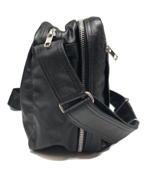 PORTER（ポーター）PORTER (ポーター) FREE STYLEショルダーバッグ ブラックの古着・服飾アイテム