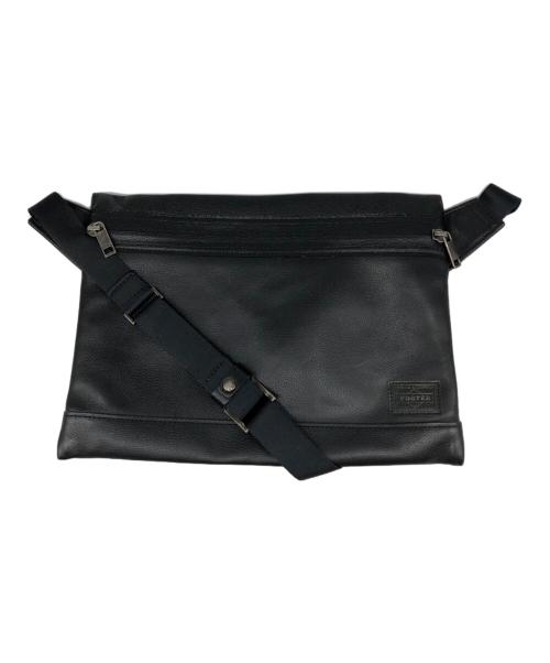 PORTER（ポーター）PORTER (ポーター) SACOCHE/サコッシュ ブラックの古着・服飾アイテム