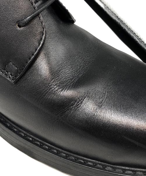 Whoop-de-doo（フープディドゥ）Whoop-de-doo (フープディドゥ) ヒールホールレースラウンドブーツ ブラック サイズ:44の古着・服飾アイテム