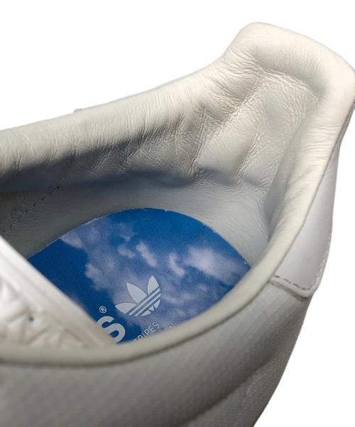 adidas Originals（アディダスオリジナル）adidas originals (アディダスオリジナル) ガゼル インドア / Gazelle Indoor ホワイト サイズ:27.5の古着・服飾アイテム