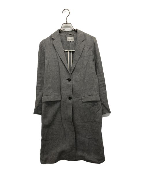 STEVEN ALAN（スティーブンアラン）STEVEN ALAN (スティーブンアラン) リネンコート グレー サイズ:Sの古着・服飾アイテム