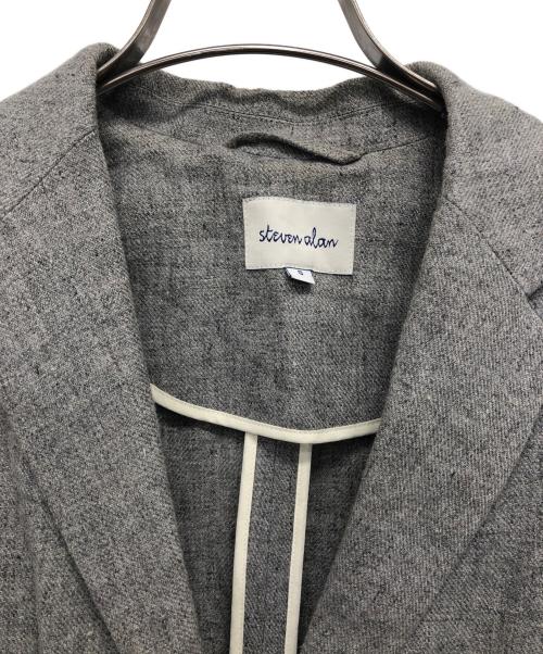 STEVEN ALAN（スティーブンアラン）STEVEN ALAN (スティーブンアラン) リネンコート グレー サイズ:Sの古着・服飾アイテム