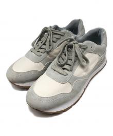 EVOL（イーボル）の古着「ゴールドモチーフレースアップスニーカー」｜グレー
