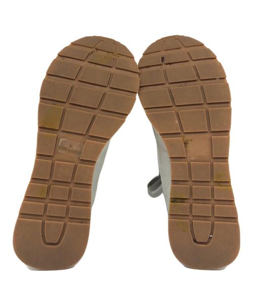 EVOL（イーボル）EVOL (イーボル) ゴールドモチーフレースアップスニーカー グレー サイズ:Mの古着・服飾アイテム