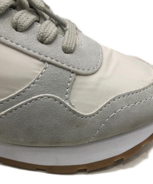 EVOL（イーボル）EVOL (イーボル) ゴールドモチーフレースアップスニーカー グレー サイズ:Mの古着・服飾アイテム