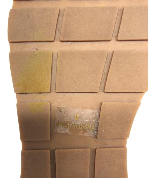 EVOL（イーボル）EVOL (イーボル) ゴールドモチーフレースアップスニーカー グレー サイズ:Mの古着・服飾アイテム