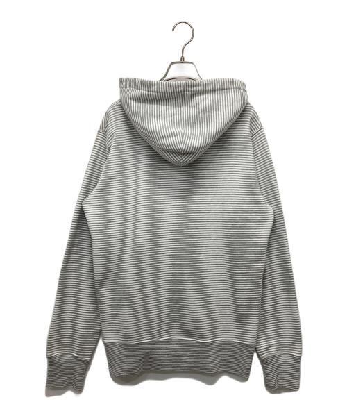 SUPREME（シュプリーム）SUPREME (シュプリーム) Multi Striped Zip Up Hoodie グレー サイズ:Mの古着・服飾アイテム