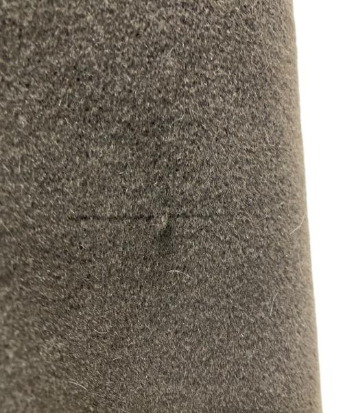 MaxMara（マックスマーラ）MaxMara (マックスマーラ) ヴァージンウールスタンドカラーコート ブラウン サイズ:40の古着・服飾アイテム