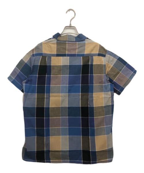 KAPITAL（キャピタル）KAPITAL (キャピタル) 半袖チェックシャツ ブルー サイズ:Mの古着・服飾アイテム