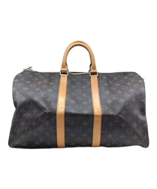 LOUIS VUITTON（ルイ ヴィトン）LOUIS VUITTON (ルイ ヴィトン) トラベルバッグ ブラウンの古着・服飾アイテム