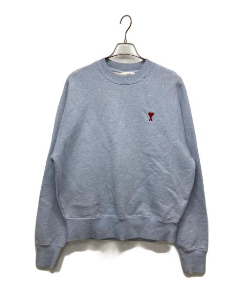 ami（アミ）ami (アミ) クルーネックスウェット スカイブルー サイズ:表記無しの古着・服飾アイテム