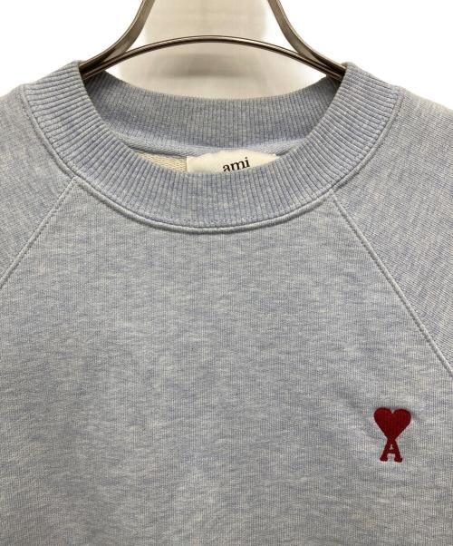 ami（アミ）ami (アミ) クルーネックスウェット スカイブルー サイズ:表記無しの古着・服飾アイテム