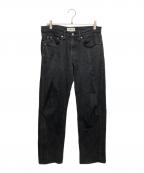 Calvin Kleinカルバンクライン）の古着「デニムパンツ」｜ブラック