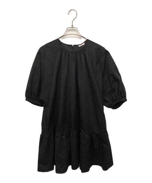 CLANE（クラネ）CLANE (クラネ) PUFF MINI ONE PIECE ブラック サイズ:１の古着・服飾アイテム