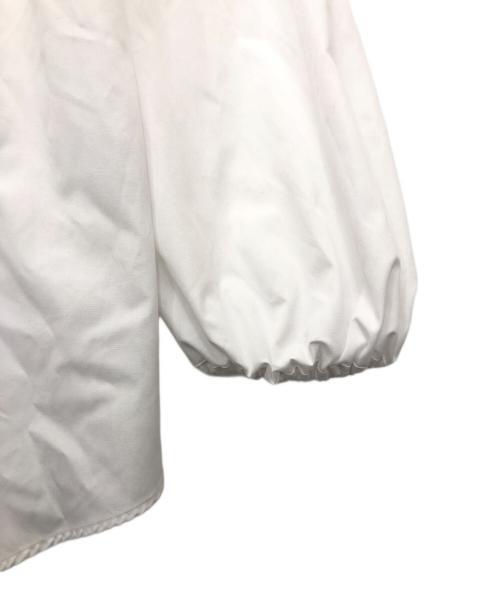 CADUNE（カデュネ）CADUNE (カデュネ) ビックボウタイブラウス ホワイト サイズ:38の古着・服飾アイテム