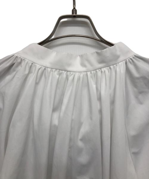 CADUNE（カデュネ）CADUNE (カデュネ) ビックボウタイブラウス ホワイト サイズ:38の古着・服飾アイテム