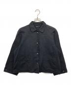 kurashi&trips publishingクラシアンドトリップス パブリッシング）の古着「リネンブレンドジャケット」｜ネイビー