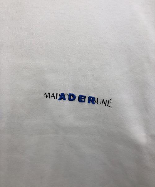 ADER error（アーダーエラー）ADER error (アーダーエラー) maison kitsune (メゾンキツネ) Logo play TEE-SHIRT ホワイト サイズ:A1の古着・服飾アイテム