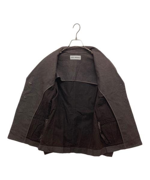 ISSEY MIYAKE（イッセイミヤケ）ISSEY MIYAKE (イッセイミヤケ) ウールジャケット ブラウン サイズ:Mの古着・服飾アイテム
