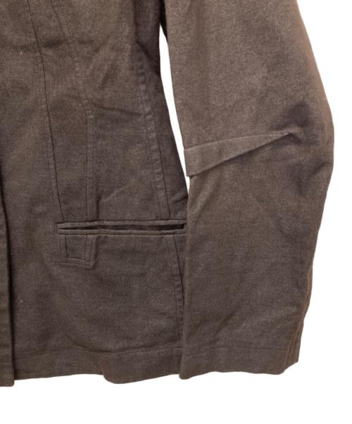 ISSEY MIYAKE（イッセイミヤケ）ISSEY MIYAKE (イッセイミヤケ) ウールジャケット ブラウン サイズ:Mの古着・服飾アイテム