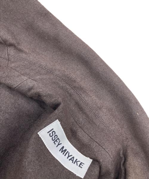 ISSEY MIYAKE（イッセイミヤケ）ISSEY MIYAKE (イッセイミヤケ) ウールジャケット ブラウン サイズ:Mの古着・服飾アイテム