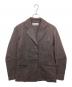 ISSEY MIYAKE（イッセイミヤケ）の古着「ウールジャケット」｜ブラウン