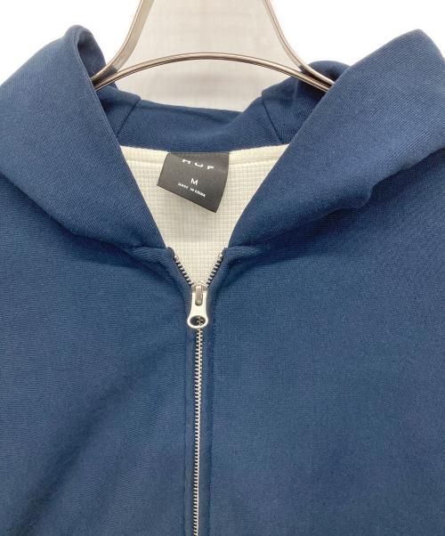 HUF（ハフ）HUF (ハフ) CARRINGTON THERMAL LINED FLEECE ネイビー サイズ:Mの古着・服飾アイテム