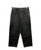 HUFハフ）の古着「ペインターパンツ」｜ブラック