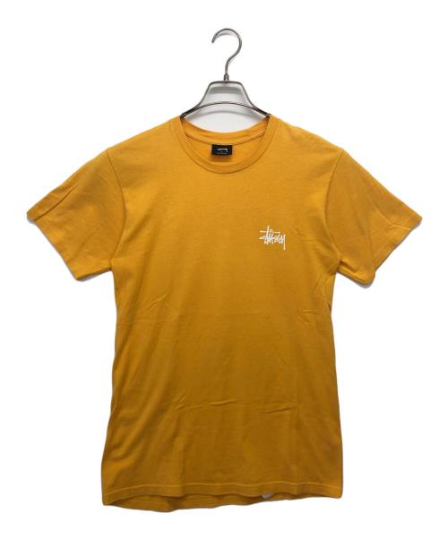 stussy（ステューシー）stussy (ステューシー) BASIC STUSSY TEE イエロー サイズ:Sの古着・服飾アイテム