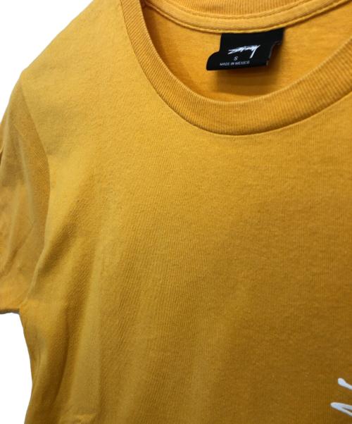 stussy（ステューシー）stussy (ステューシー) BASIC STUSSY TEE イエロー サイズ:Sの古着・服飾アイテム