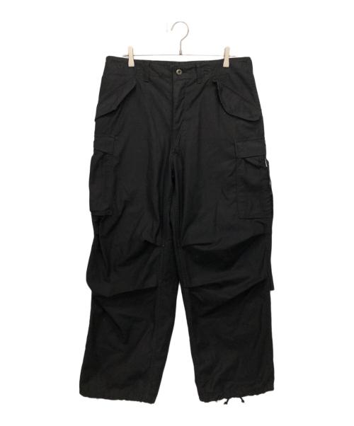 US ARMY（ユーエスアーミー）US ARMY (ユーエスアーミー) M-65フィールドパンツ ブラック サイズ:不明の古着・服飾アイテム