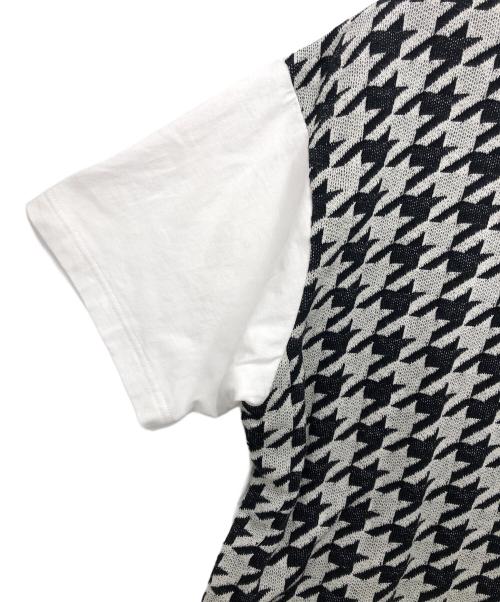 COMME des GARCONS HOMME（コムデギャルソン オム）COMME des GARCONS HOMME (コムデギャルソン オム) ドッキングＴシャツ ホワイト サイズ:Sの古着・服飾アイテム